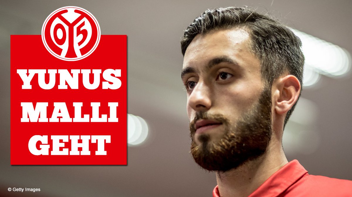 1FSVMainz05's tweet photo. Yunus Malli verlässt #Mainz05 und wechselt mit sofortiger Wirkung zum @VfL_Wolfsburg, wo er bis 2021 unterschreibt. Alles Gute @yunusmalli10 https://t.co/3wZwyohtXQ