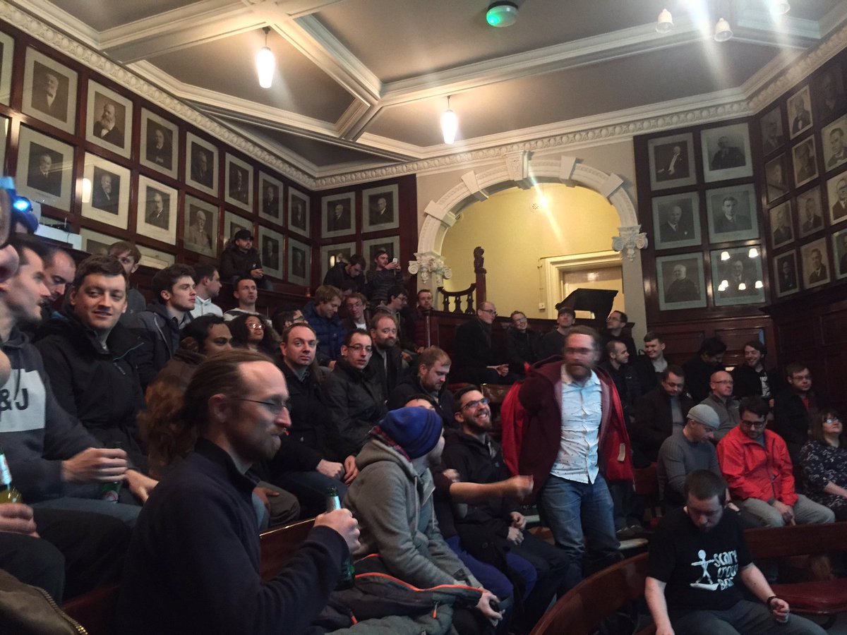 IcarusFW's tweet image. Nice turnout for #frontendNE @StatusDigi