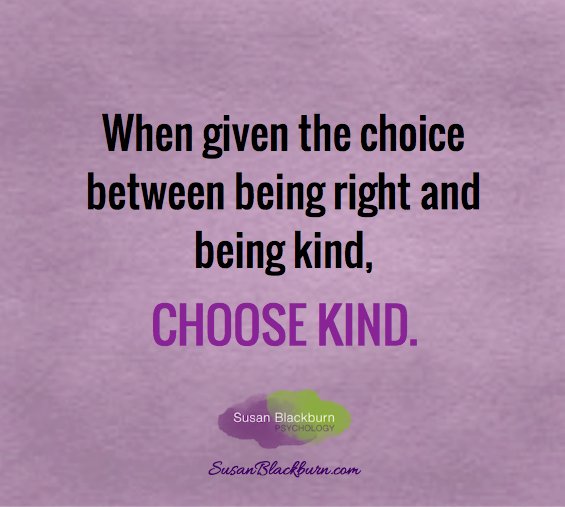 SusanBlackburn's tweet photo. Will you choose to be right or be happy? #happiness #relationship https://t.co/deMyF1PZyb