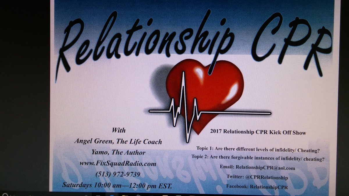 CPRRelationship's tweet photo. Sat 10a/12p EST @RelationshipMgr @teracarissa @marshawnevans @Kendall4Queen @Ray_Bans2911 @sham_wick @LindsayRuddy https://t.co/P41sH77bBv
