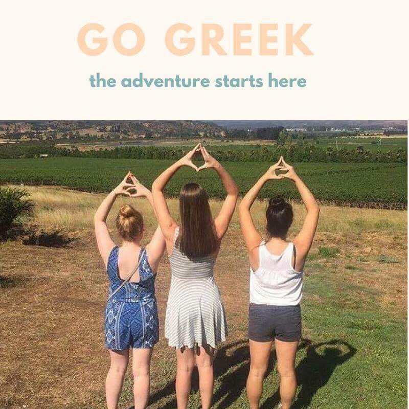 Countdown to Formal Recruitment: 3 weeks! Sign up today and keep following us for more information! #GoGreek