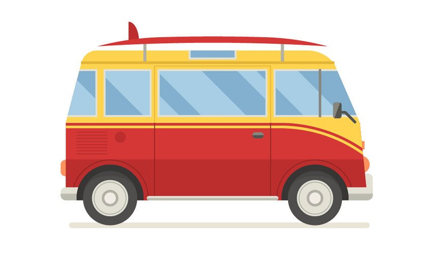 Three33Agency's tweet photo. How to Create a Side View Surfing Van in Adobe Illustrator https://t.co/rjNnZ9XW7F https://t.co/re2q30ICqs