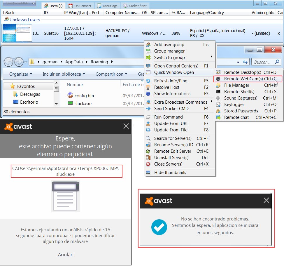 enelpc's tweet image. Cybergate Trojan con #InsanityProtector v1.2, Avast Antivirus con CyberCapture (DeepScreen) #Bypass, UPX, AutoStart y RunPE Modificado. 😆