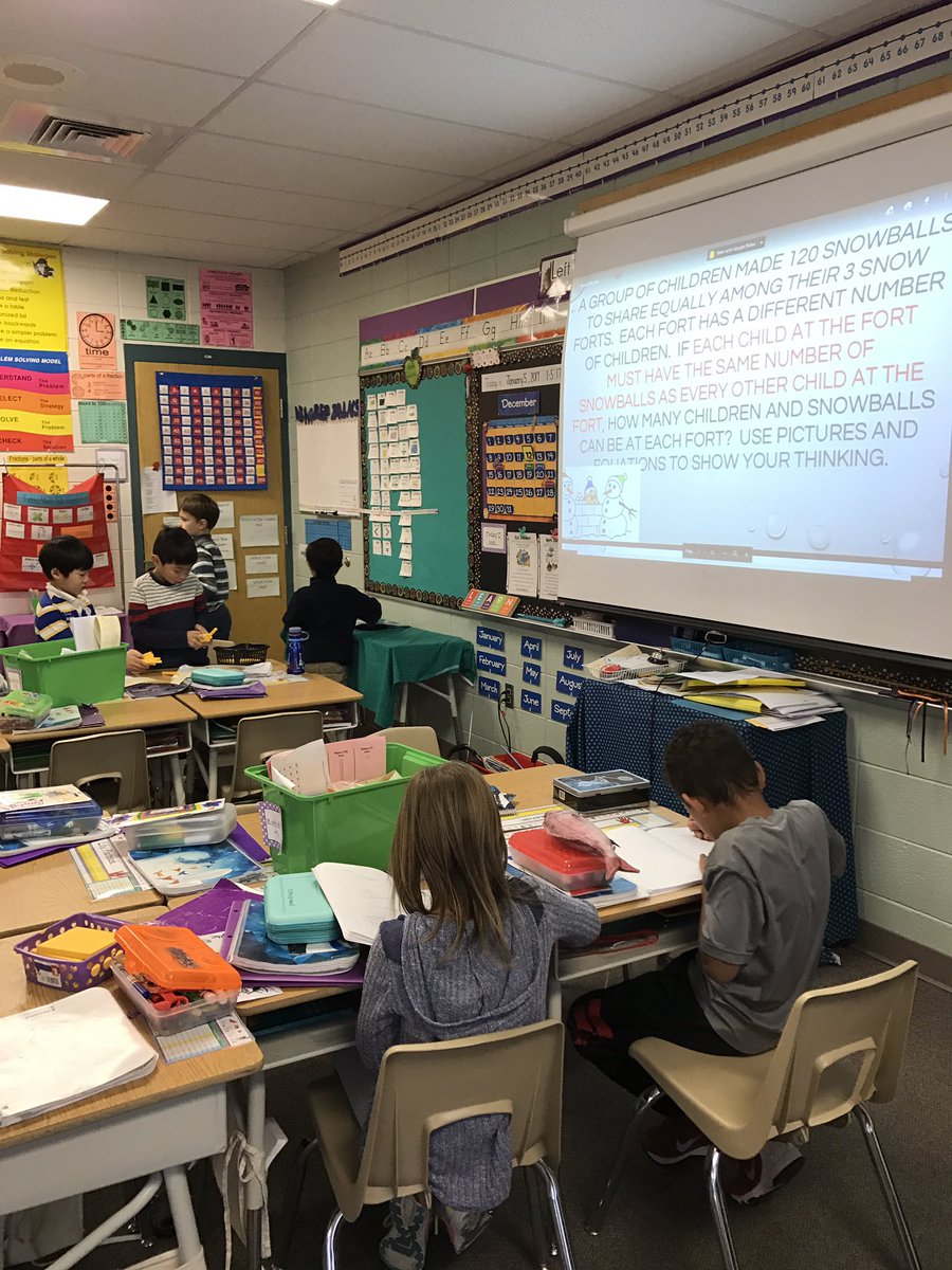 NESTundo's tweet photo. Rich math task involving division and❄️#faithintheflakes #reallifetask @hcpss_nes @HCPSSElemMath https://t.co/ABKAE5Sgi0