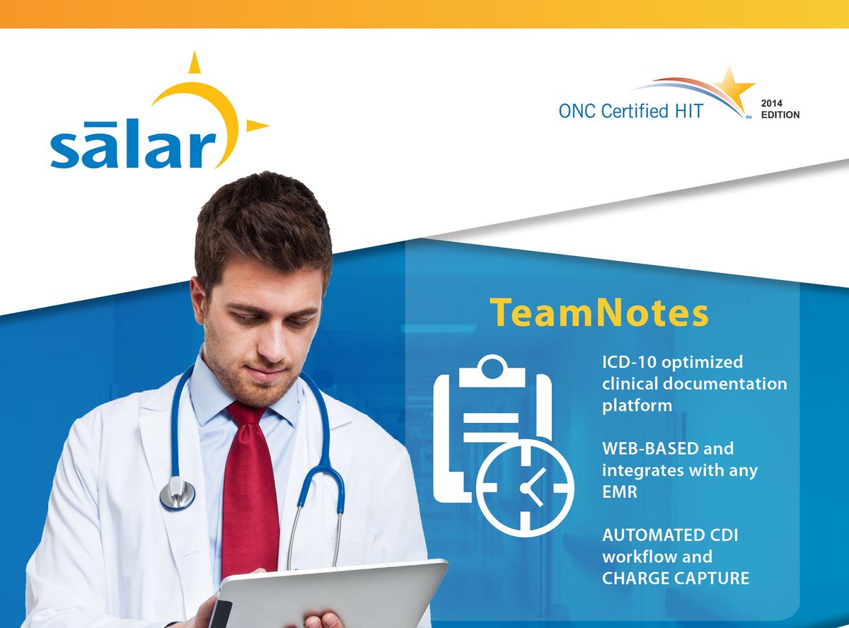 salarinc's tweet photo. We have aligned our #clinicaldocumentation platform with the requirements of #ICD10: https://t.co/gYmrYb9uwC https://t.co/pflhreepJc