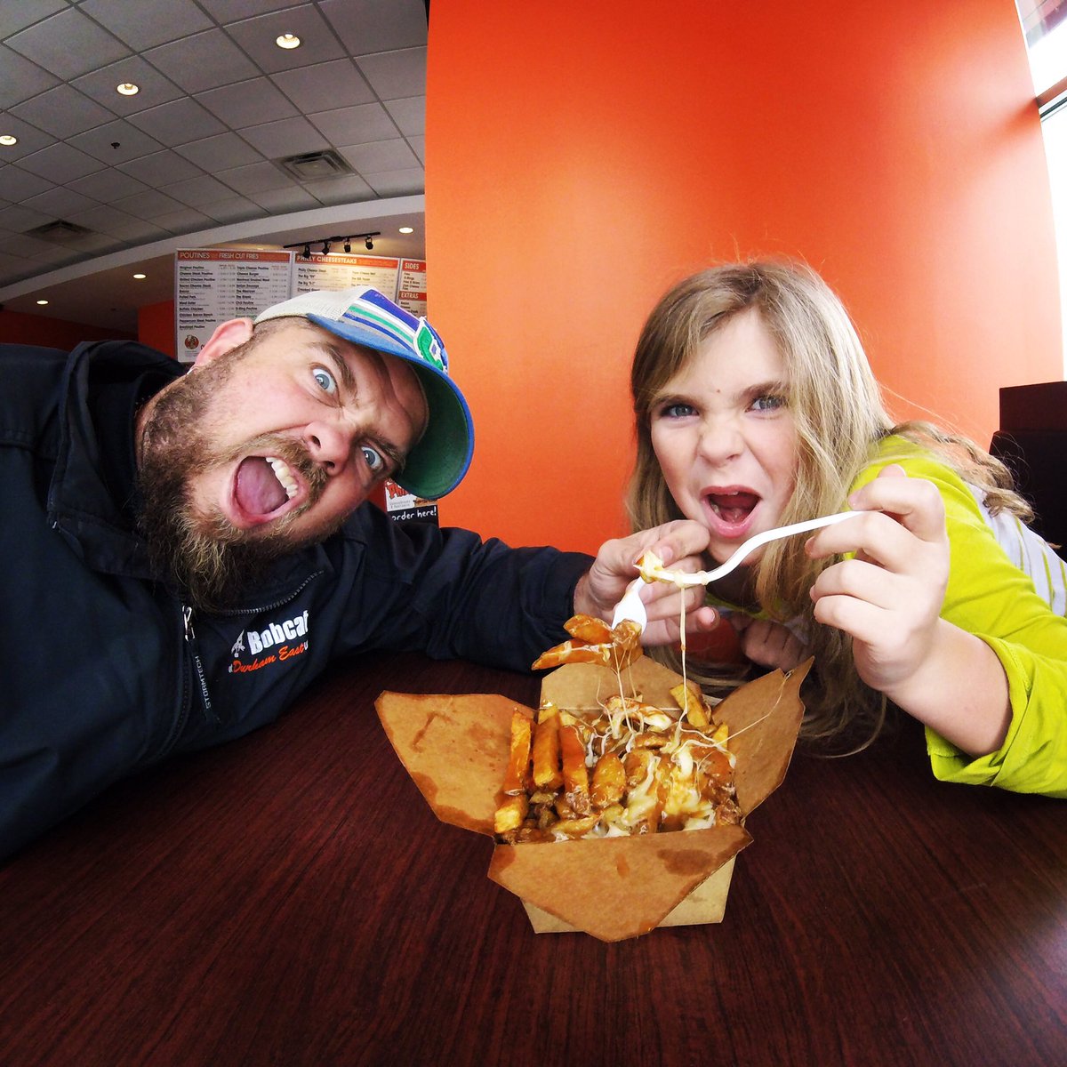 When you decided to share #Poutine <a href="/PhilthyPhillys/">Philthy Phillys</a> all bets are off #DaddyDaughterGoals