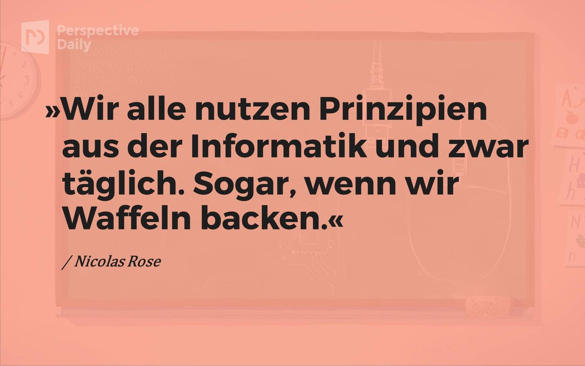 PDmedien's tweet image. Brauchen wir #Pflichtinformatik ab der #Grundschule?
Warum das Fach genauso wichtig ist wie #Lesen und #Schreiben. perspective-daily.de/article/158