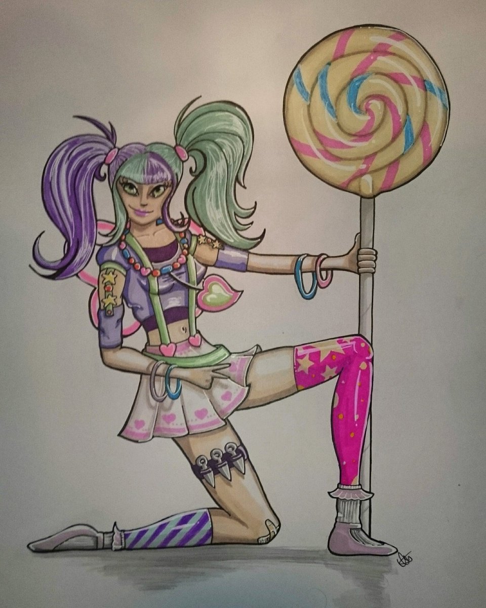 VixPeculiar's tweet photo. 🍭 Nico! Super sweet! :) #illustration #amateurart https://t.co/fFmkHuGiVX