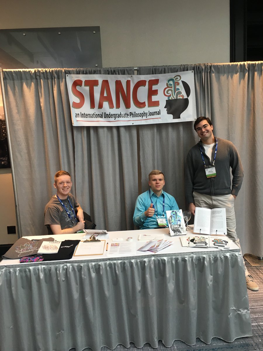 stance_journal's tweet photo. Come stop by and see us at the Eastern Division American Philosophy Association conference in Baltimore https://t.co/jEbDJK5hrL
