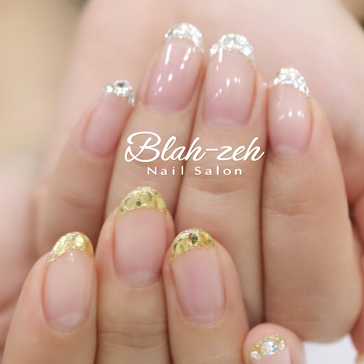 Blah Zeh Nail Salon School 17冬ネイル 開運ネイル 細フレンチネイル 細フレンチ フレンチネイル シンプルネイル 上品ネイル ジェルネイル オフィスネイル 錦糸町ネイル 錦糸町ネイルサロン 錦糸町ジェルネイル 錦糸町ペディキュア 錦糸町