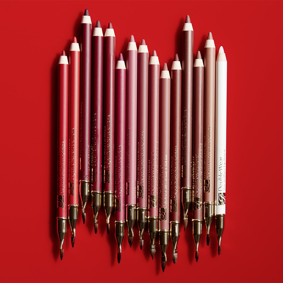 EsteeLauder's tweet photo. #DoubleWear Lip Pencils: The best way to keep your lip look in line. Shop now: https://t.co/dWSP08aGaW https://t.co/0Xeipn8Eti