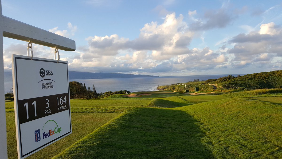 PinPointGolf's tweet image. Great to start 2017 with @GolfChannel @KapaluaResort. A truly amazing place ! #SBSTournamentofChampions