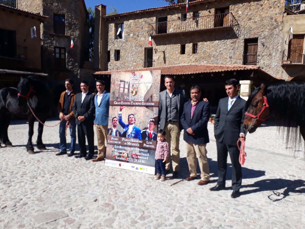 <a href="/ProTauro_/">ProTauro</a> presentó Evento Taurino Ecuestre a celebrarse en Val'Quirico en febrero con Pablo Hermoso  vía <a href="/isravalero/">Israel Valero</a>