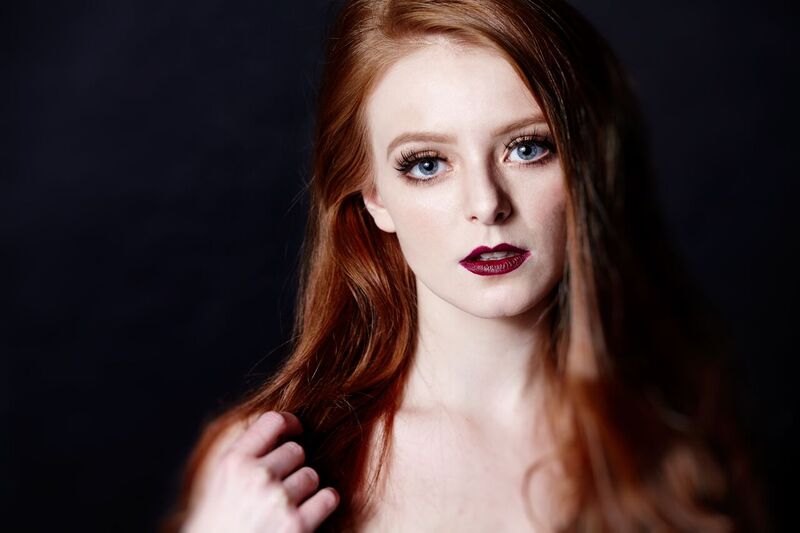 O_Redhead's tweet photo. Love this dark lip look created by Katherine Chappell! Lashes are N6 from @NORTHEASTMAKEUP @mskelton1000 @BBlogRT  #hair #model #photography https://t.co/5vs6zOpXLc