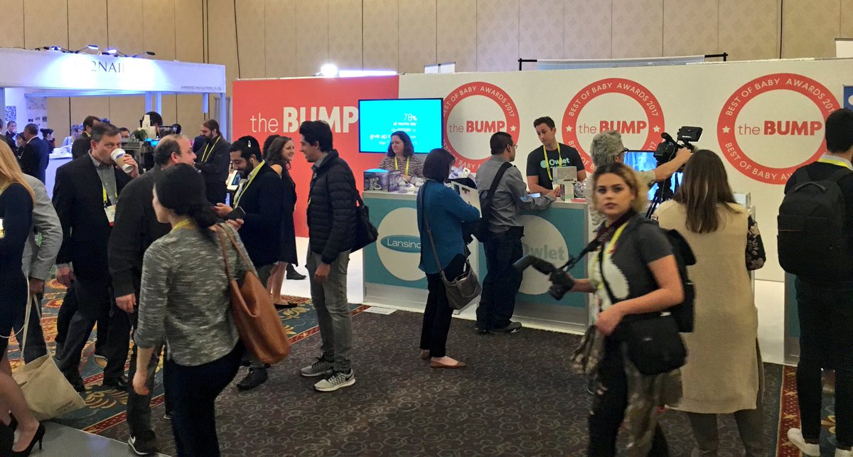 chandelierevent's tweet photo. New Parent? @thebump Reveals the Best of Baby Tech. Booth BT209, Ballroom G. Awards @ 3:30! #bestofbaby #CES2017 #coffee #chandelierevent https://t.co/8QWp76Xq9q