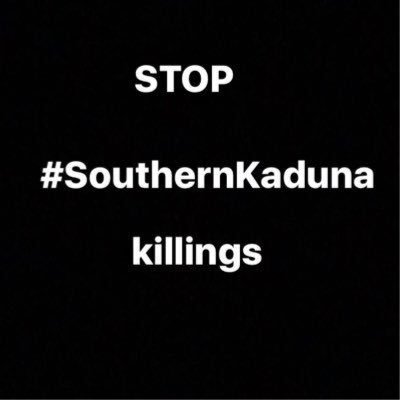 AishaYesufu's tweet photo. Today it's Southern Kaduna. It was once Agatu. Where is next? Until we fight for one another no one is truly safe
#StopSouthernKadunaKillngs https://t.co/kYX4vZaXqx