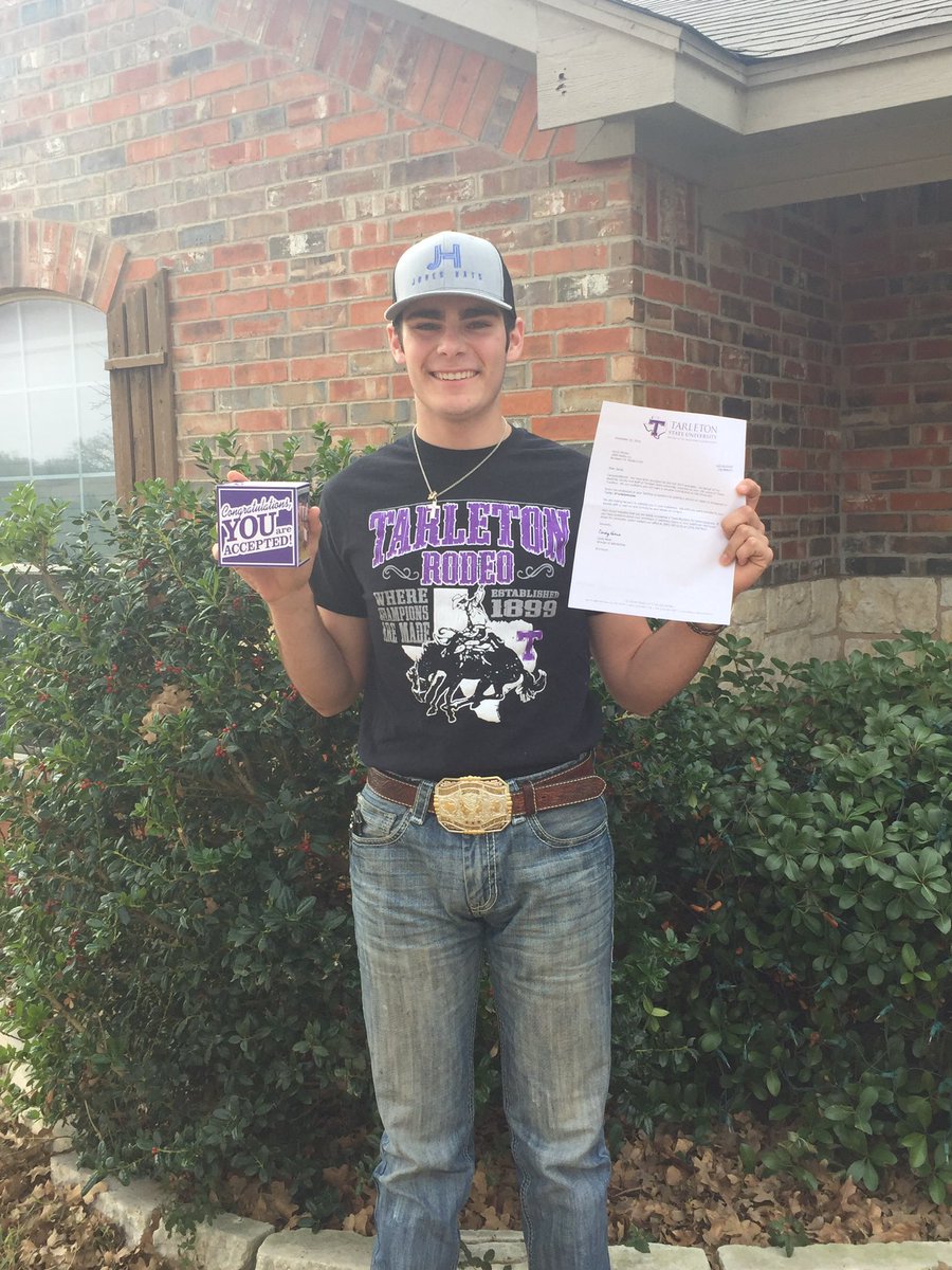 Hey mama, look here, I'm going to college! #TarletonCube