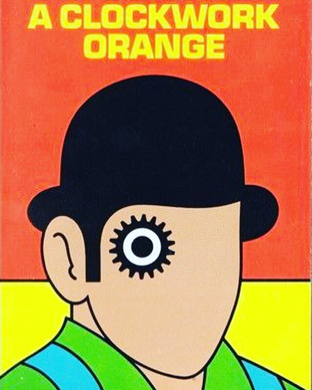 Ultraviolence, the old in out, Ludwig Van. #aclockworkorange #anthonyburgess #bookdesign #design #fiction #thursday