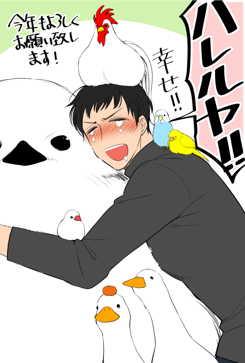 遅ればせながら、明けましておめでとうございます。旧年は本当にお世話になりました!酉年は鳥グッズが年始から豊富で誘惑が尽きません。今年もどうぞ宜しくお願い致します(ネコメ) 