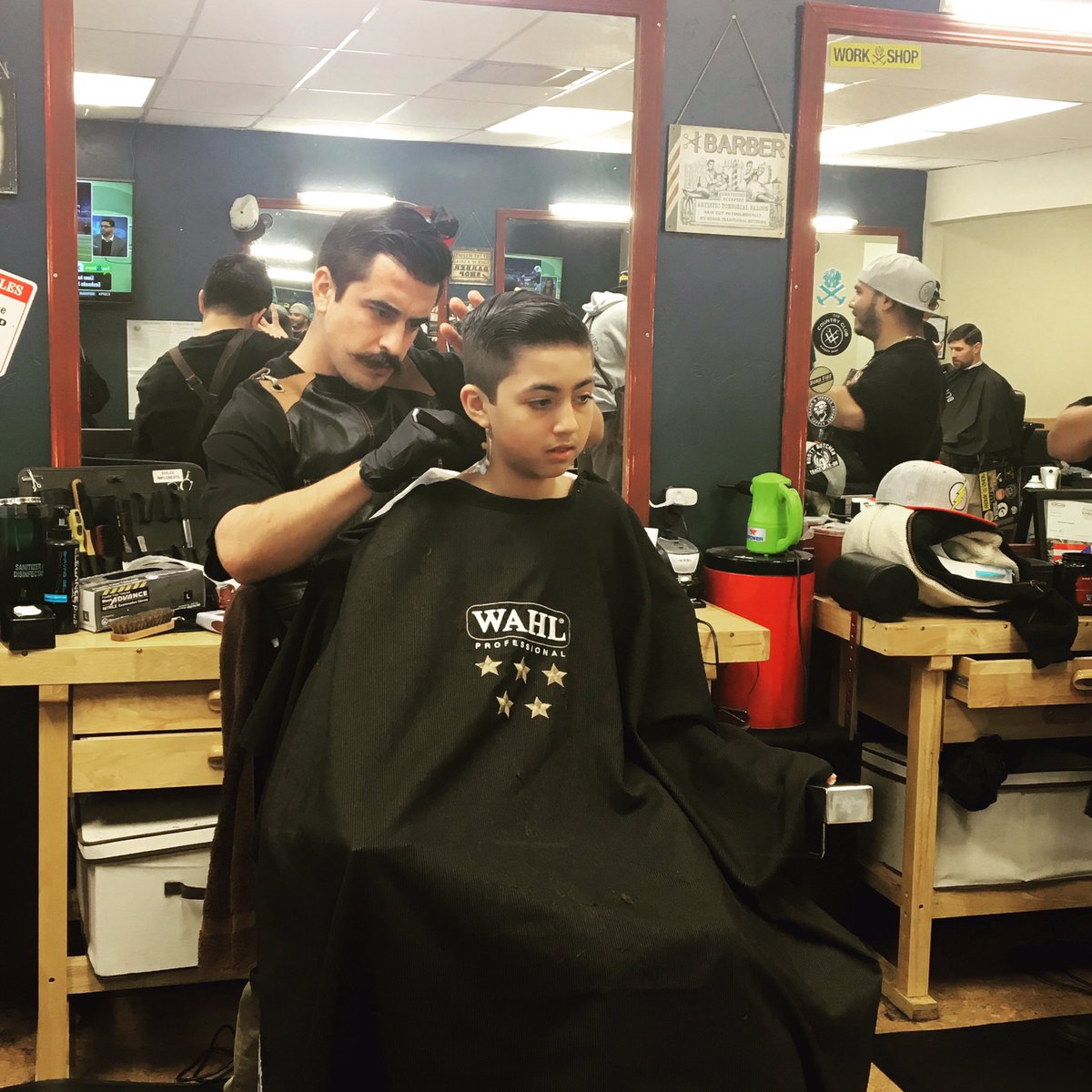 angelasegal715's tweet photo. Fresh cut for Tookis #forevermytookis #sofreshsoclean #raisingboys #parenthoodchronicles #futureladykiller @joseph_segal https://t.co/MWzUmncOej