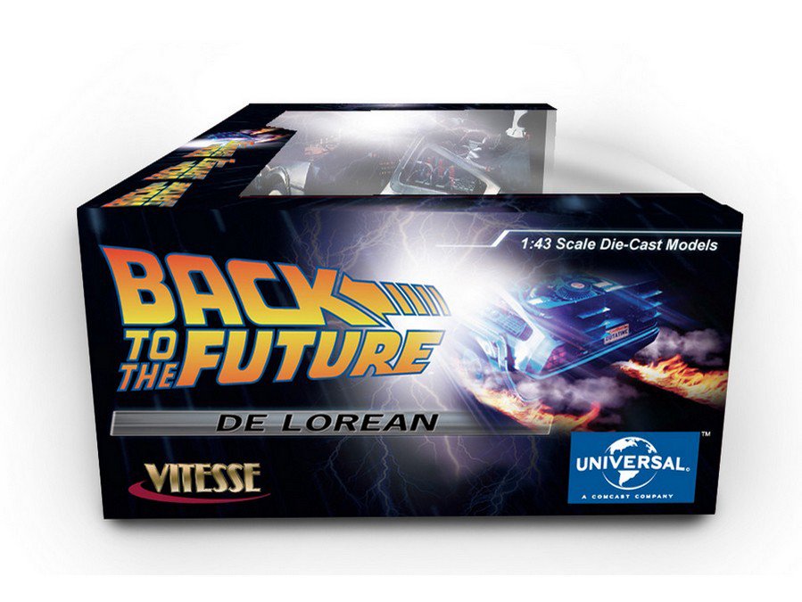 Vitesse Back to the Future™ DeLorean Collector's Pack [1:43 scale die-cast models]