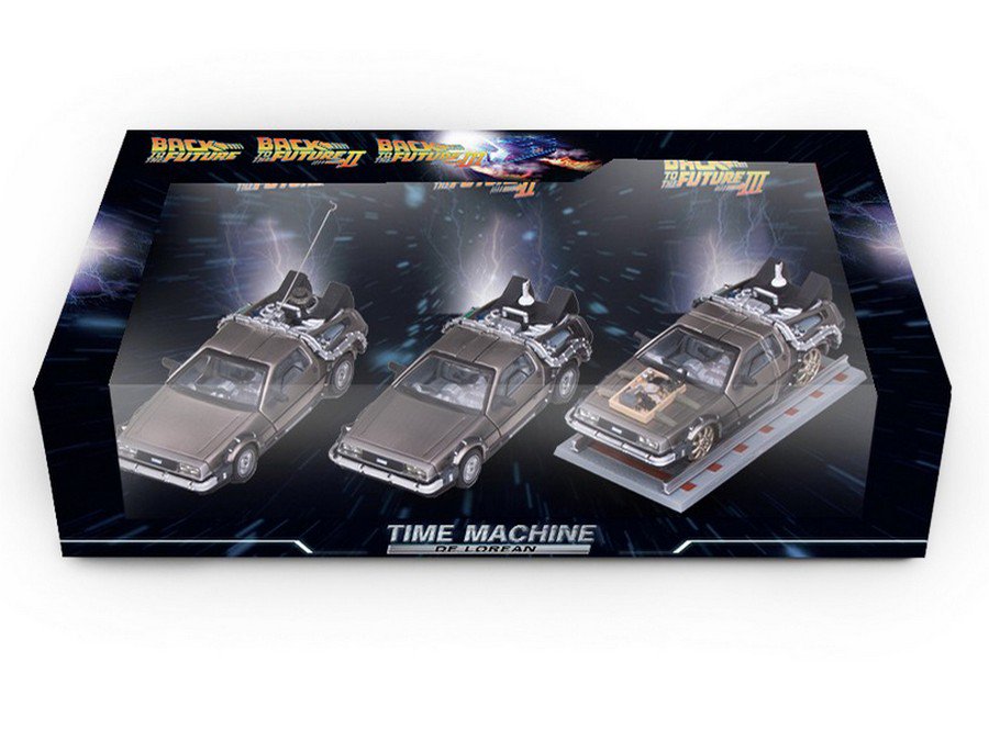 Vitesse Back to the Future™ DeLorean Collector's Pack [1:43 scale die-cast models]