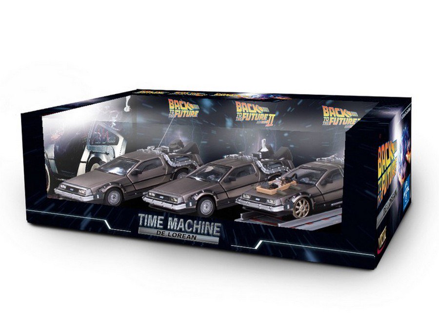 Vitesse Back to the Future™ DeLorean Collector's Pack [1:43 scale die-cast models]