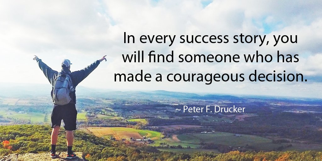 jayvikaz's tweet image. A courageous decision is the key to success. #entrepreneur #Inspire #success