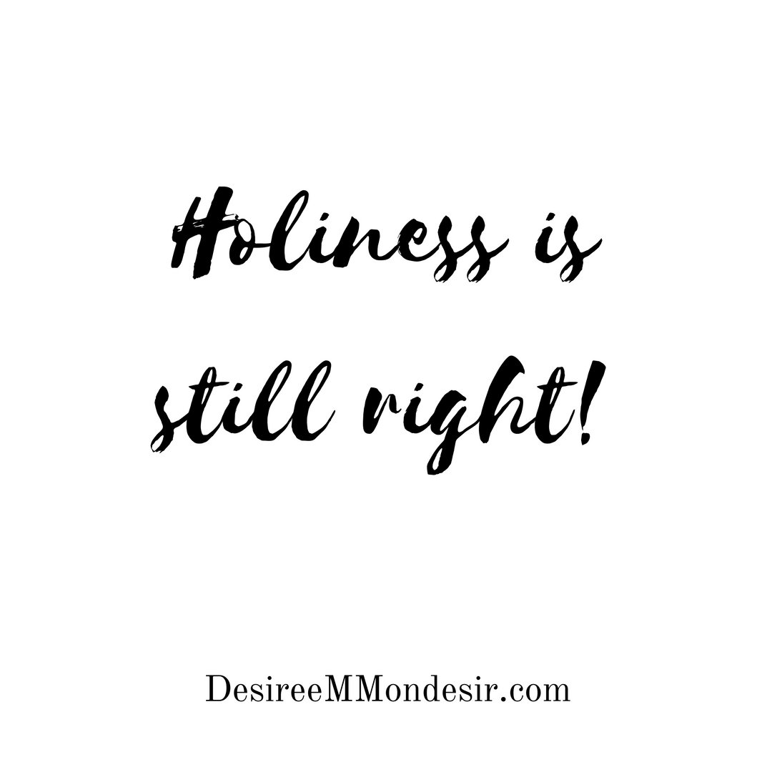 DesireeMondesir's tweet photo. Holiness is still right!! #YouBetterKnowIt #Holiness #Sanctification #Consecration #ItsTightButItsRight #KeepMeJesus 👏👏👏 https://t.co/n7gzmXYrdf