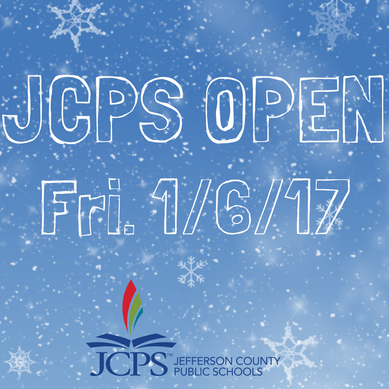 Jcps Fall Break Alert: Schools will be OPEN and operating on regular schedule tomorrow ...