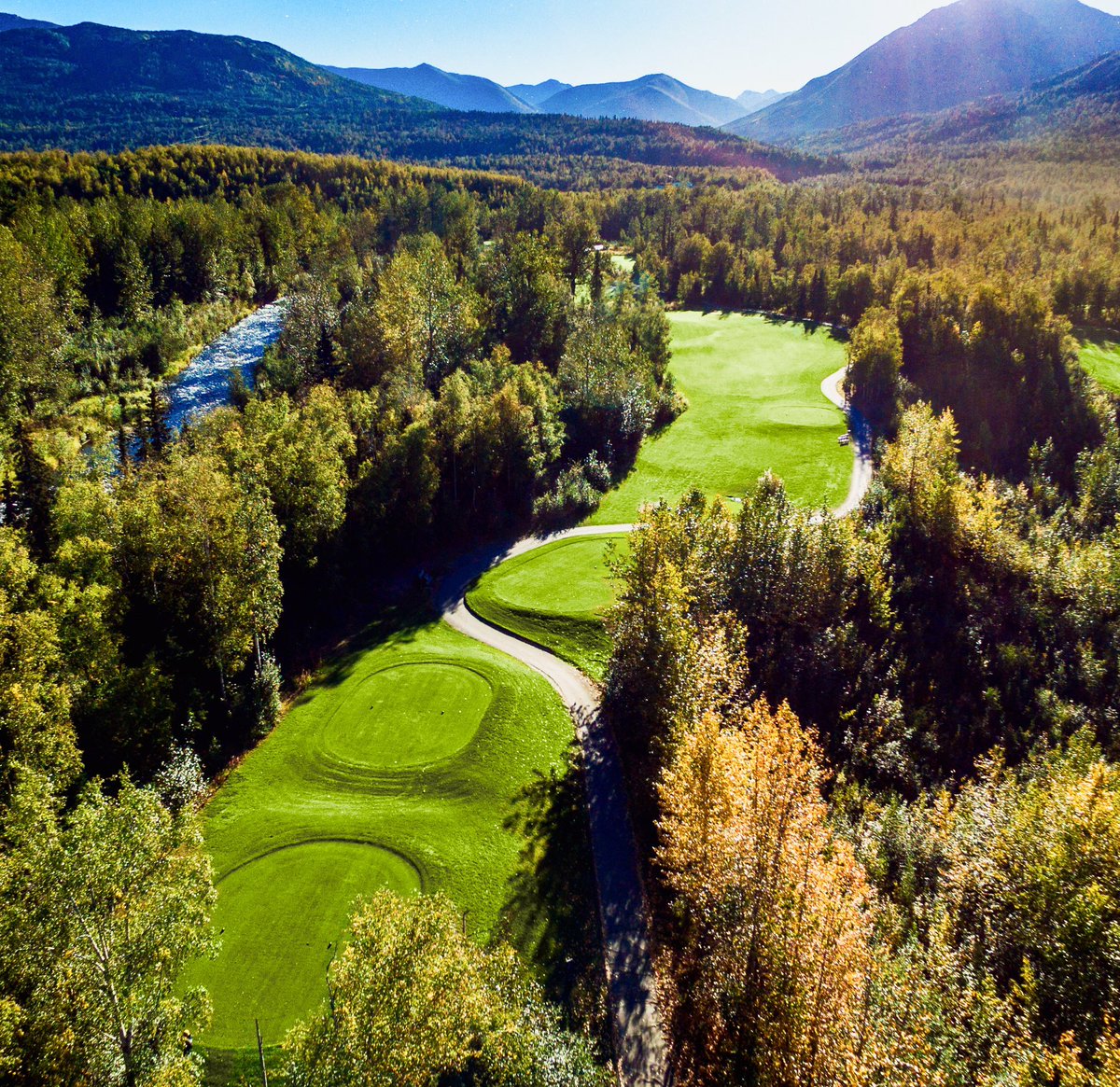 MooseRunGC's tweet photo. @GCMorningDrive @MooseRunGC The 36 hole military facility at Joint Base Elmendorf-Richardson, AK. Creek Course #1 in state. #MountainGolf https://t.co/u30Kx6HZO0