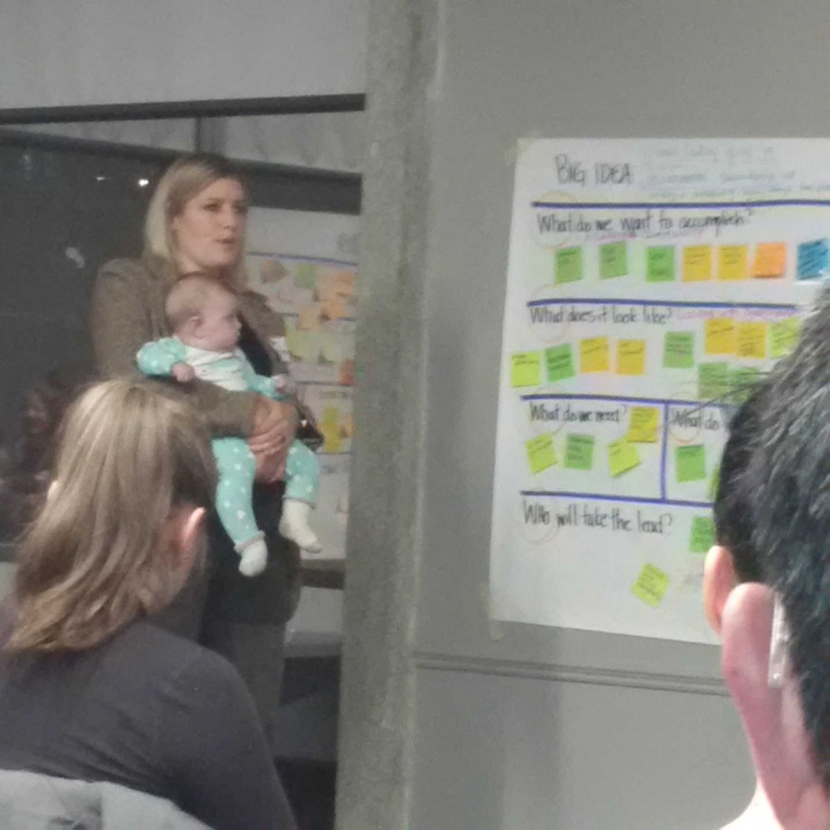 SHORECentreWR's tweet photo. Lots of great ideas at #NextGenWR #tinyfeminist #KWAwesome https://t.co/gBQtSvwig7