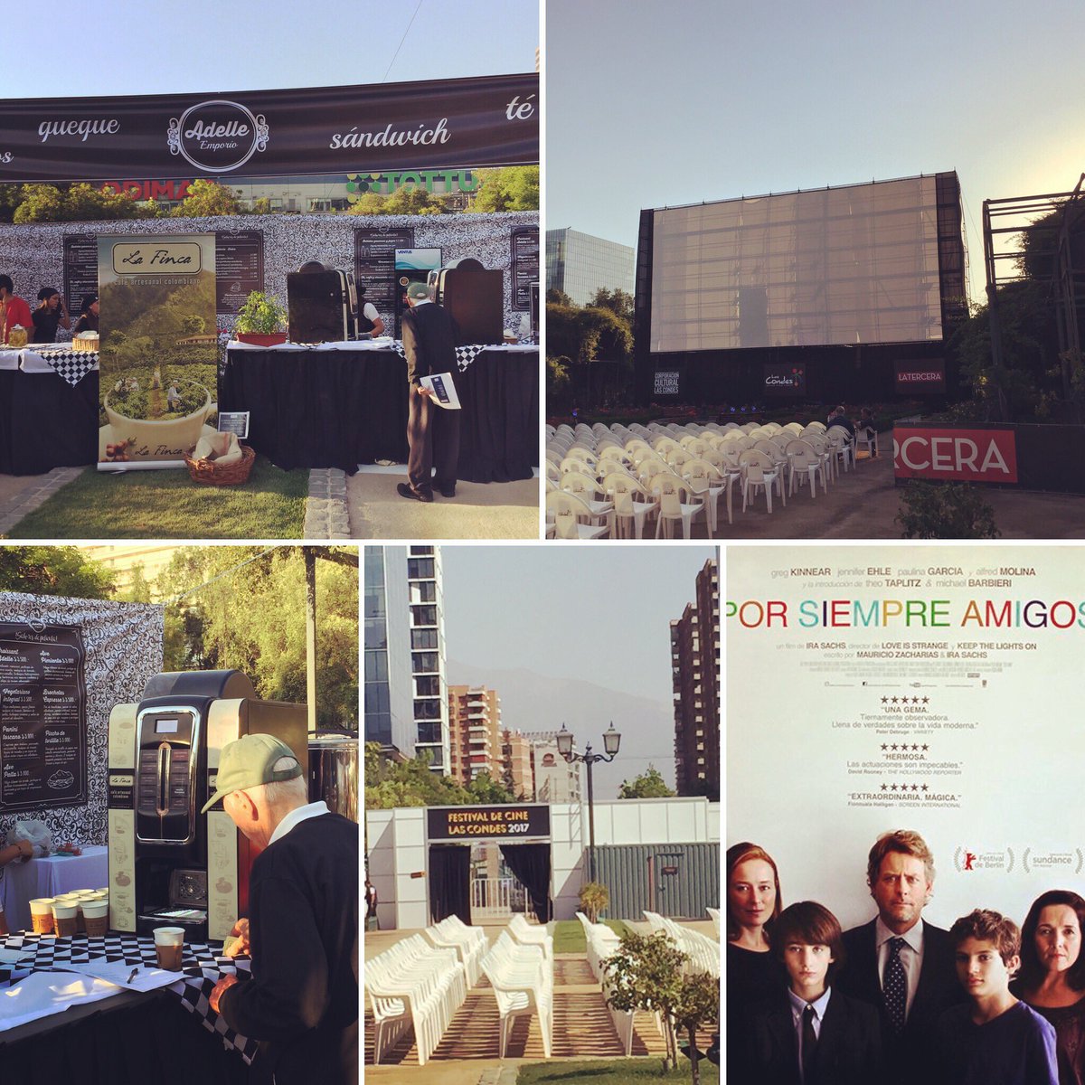 cafe_la_finca's tweet photo. #lafinca café oficial del #festivaldecine #lascondes. Hoy con la primera de diez películas #porsiempreamigos de la chilena #paulinagarcía https://t.co/iAyzBJdX49