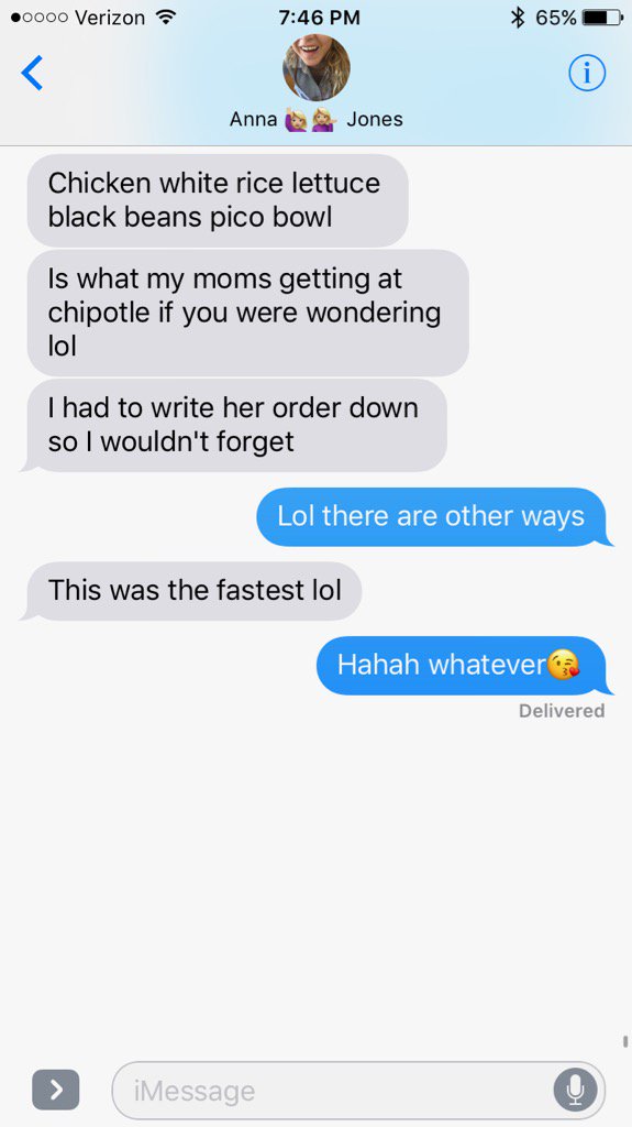 When you think you get a text from your fiancé but really she is just making a note for herself @1AnnaChristine