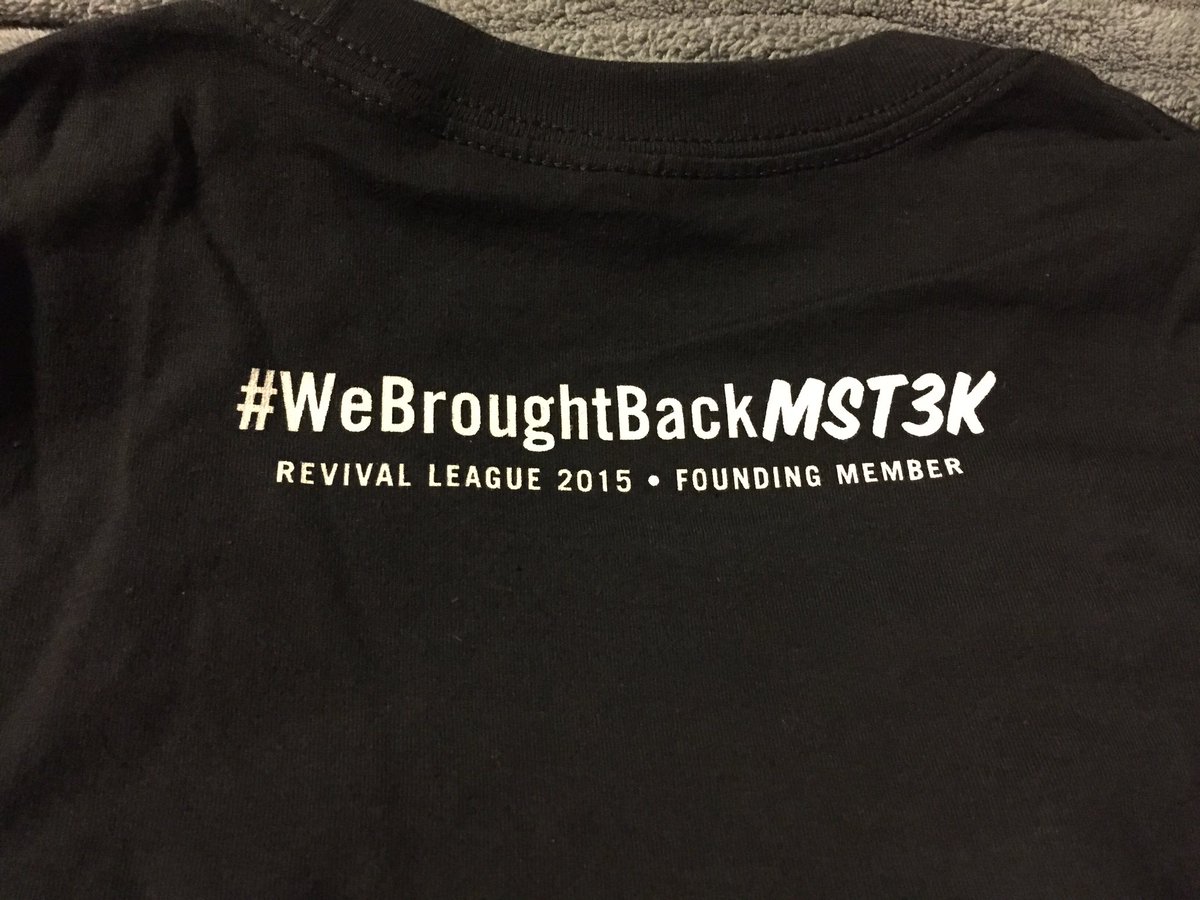 fadingstarlite's tweet image. Also… #itbegins #WeBroughtBackMST3K @MST3K