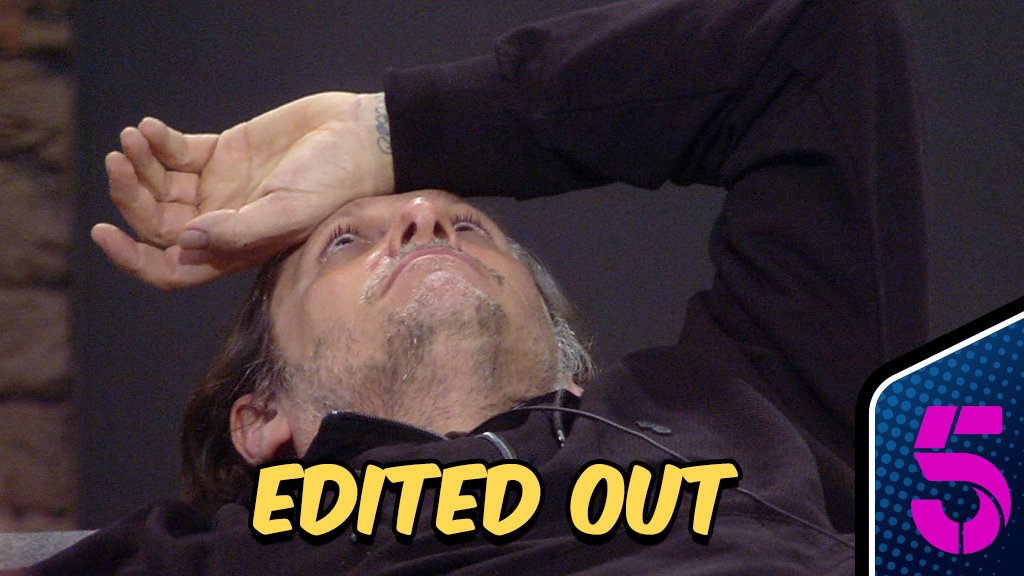 bbuk's tweet photo. Another one bites the beige tracksuit. @Brandonblock, consider yourself edited out! #CBB https://t.co/EMEuhgF0Ri