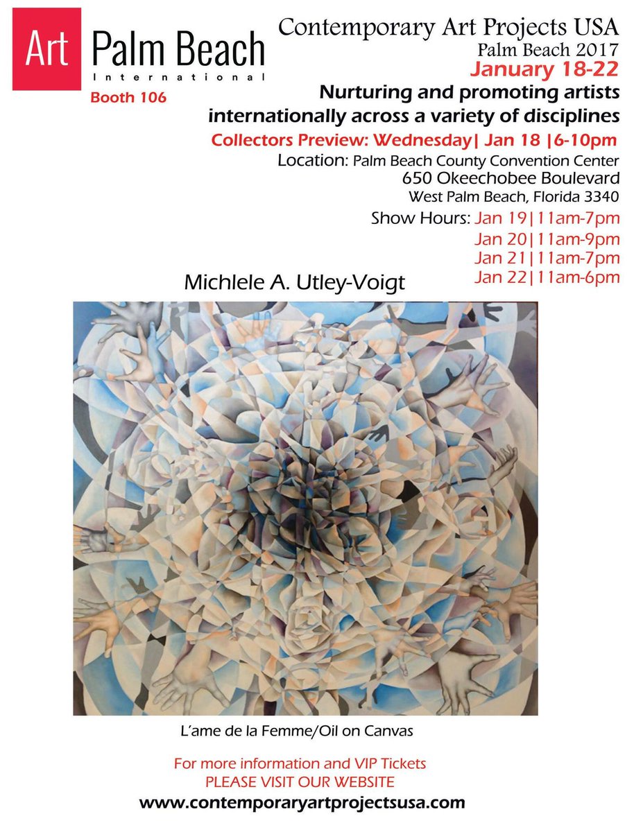 Mau_Visual's tweet image. @ArtPalmBeach and @ArtRoomsLondon #twoshows #twocontinents  #sameweek #love2017