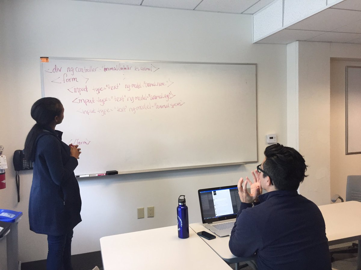mongeliliana's tweet image. Tons of one-on-one instruction @WeSabio #BestCodingBootcamp #LearnToCode with the pros @WeSabio @g8rojas @rhinocerous 🎉🎉