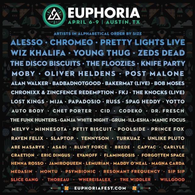 atxconcert's tweet photo. 90 DAYS UNTIL @euphoriafest!!!

Buy your tix before the prices go ⬆️

Save money with our code: atxconcert

https://t.co/mrwi99RZfU https://t.co/NgBKFoMMWd