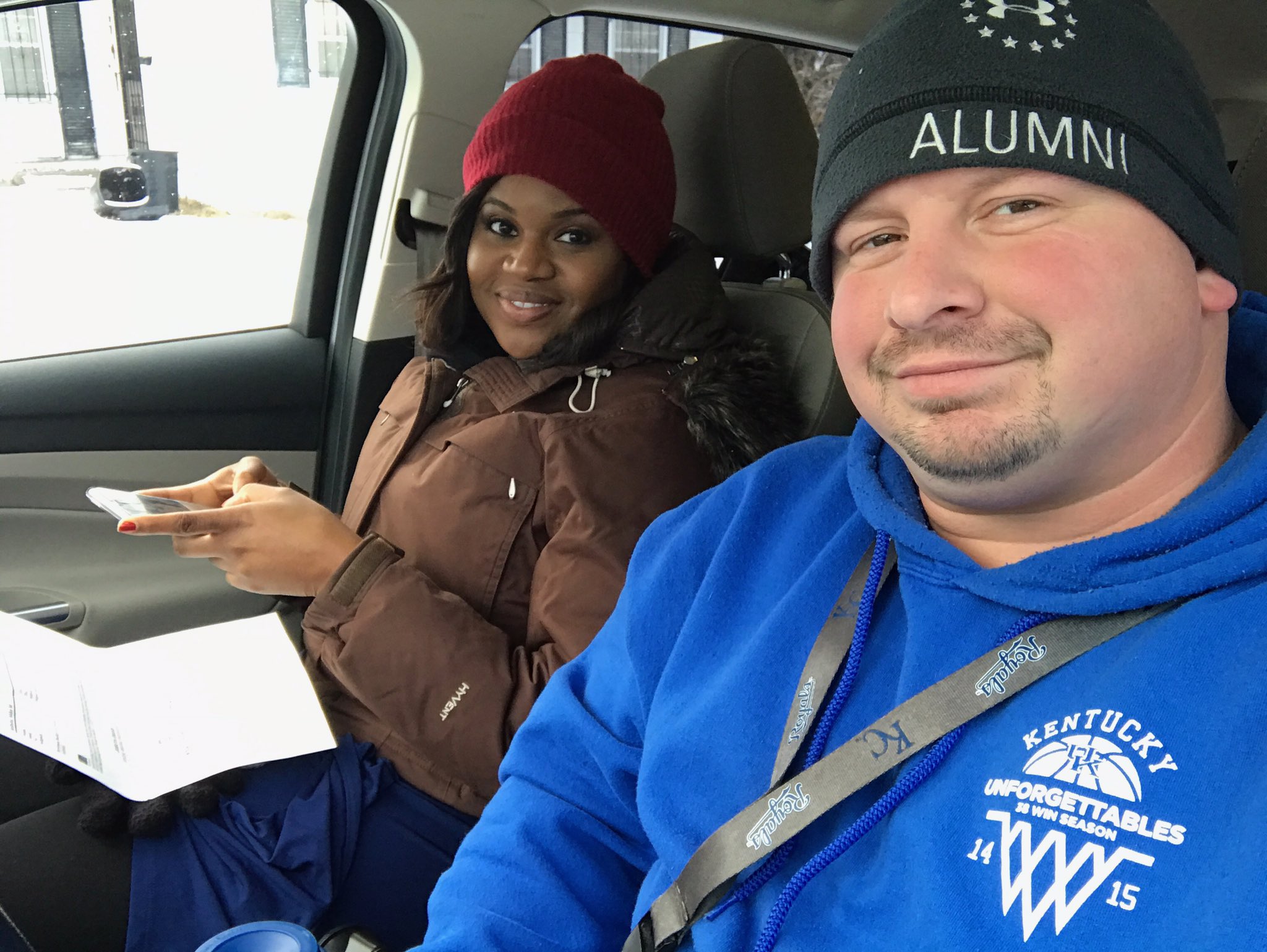 Wishing my photographer Mark Owen a Happy Birthday!   The snow was my gift to him.  