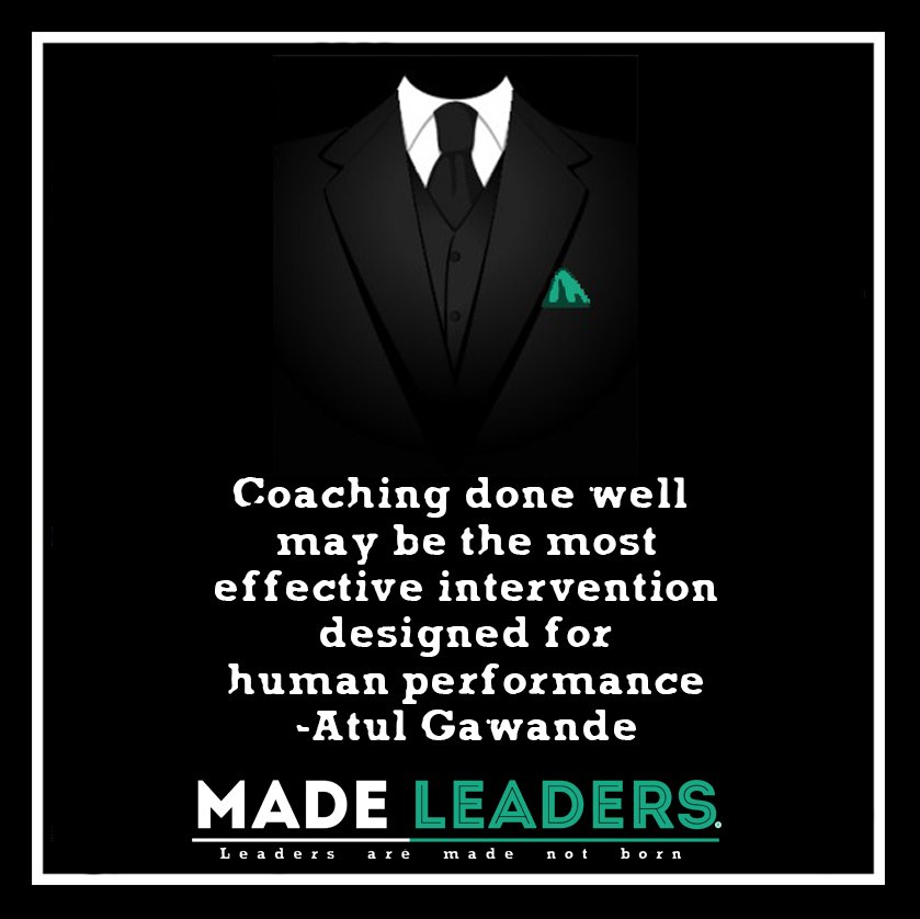 #quoteoftheday #MadeLeaders #ExecutiveCoaching #leadership #leadershipdevelopment #Leaders #Learning #CoachingForSuccess #Coaching