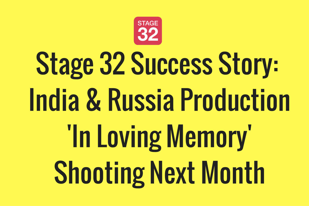 Stage32's tweet photo. Stage 32 Success Story: India & Russia Production Shooting Next Month!
https://t.co/I5iUIzJJO9
#filmmaking #producing #creativityisuniversal https://t.co/Evkj0nQ5Sr