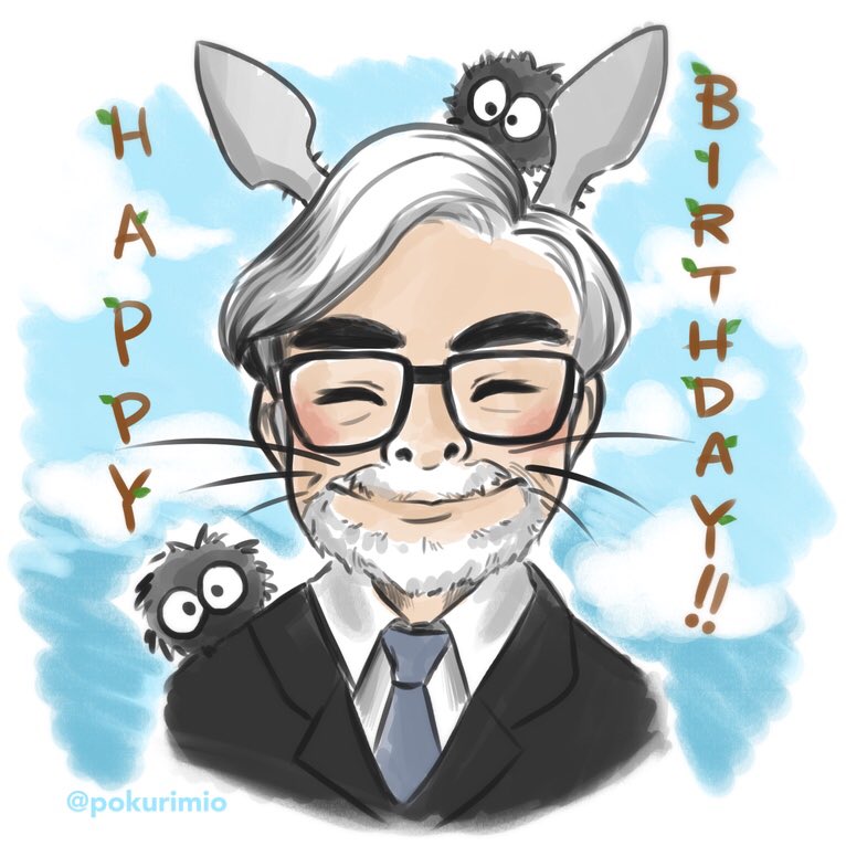 Happy birthday, Miyazaki Hayao!  