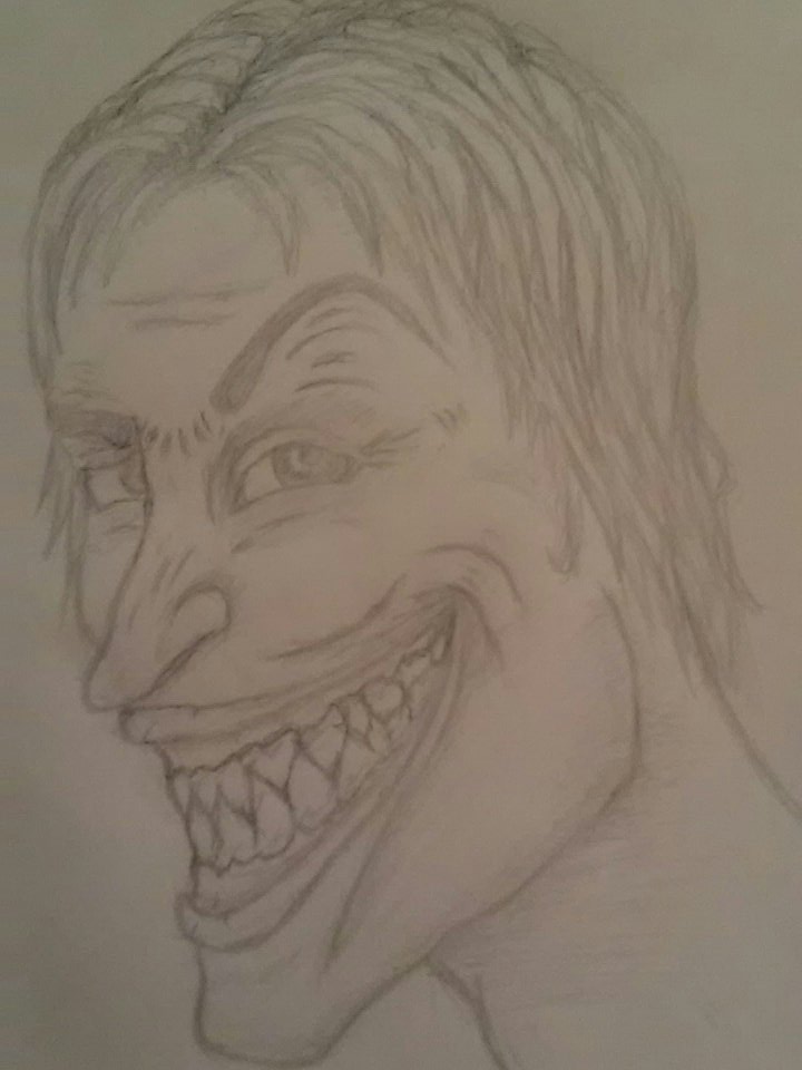 Benjie_wright's tweet photo. First proper drawing of the year! Still scared from 2016. #SpookyDrawing https://t.co/RzMuUf3x61