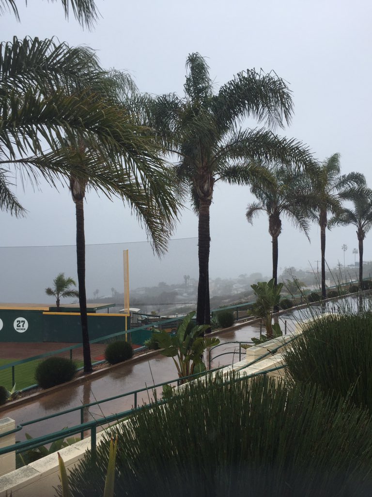 RealMattyBo's tweet photo. Pretty pumped to watch kids play at Point Loma Nazarene University for #EastvsWest #SDInvite. Field overlooks Pacific Ocean https://t.co/BVd74nqAUO