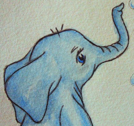 intpartist's tweet photo. This is I've something been working on for the past few days for my  Aunt's baby shower. #watercolor #artofleigh #elephant #art #drawing https://t.co/aSwVxtQ5kP