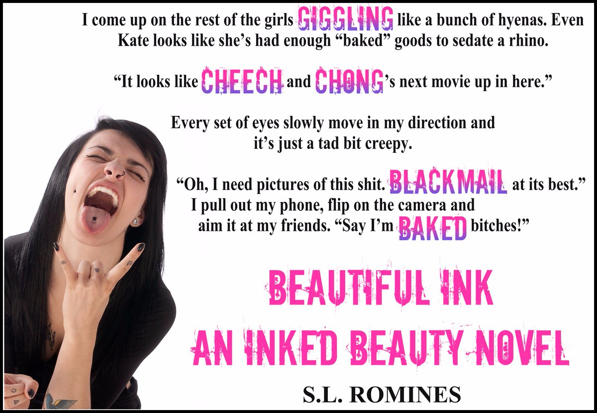 authorslromines's tweet photo. It's time to get your funny on with the bitches over at Beautiful Ink!
--> https://t.co/zIeNN6GhLu #SLRomines #BeautifulInk #OneClick https://t.co/ZKIDL0vOxl
