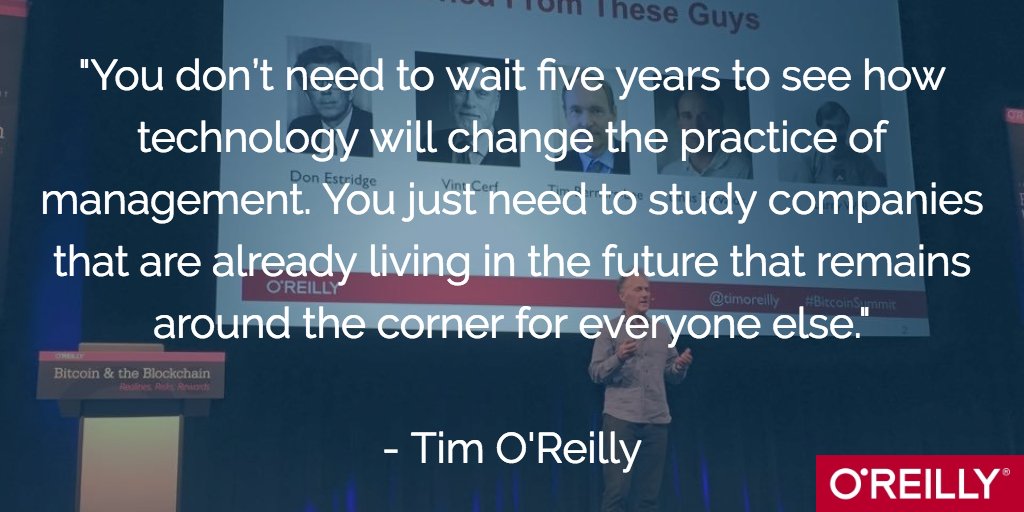 OReillyHardware's tweet image. How will tech change management in the next 5 yrs? @timoreilly answers #NextEconomy @mitsmr snip.ly/kucbg