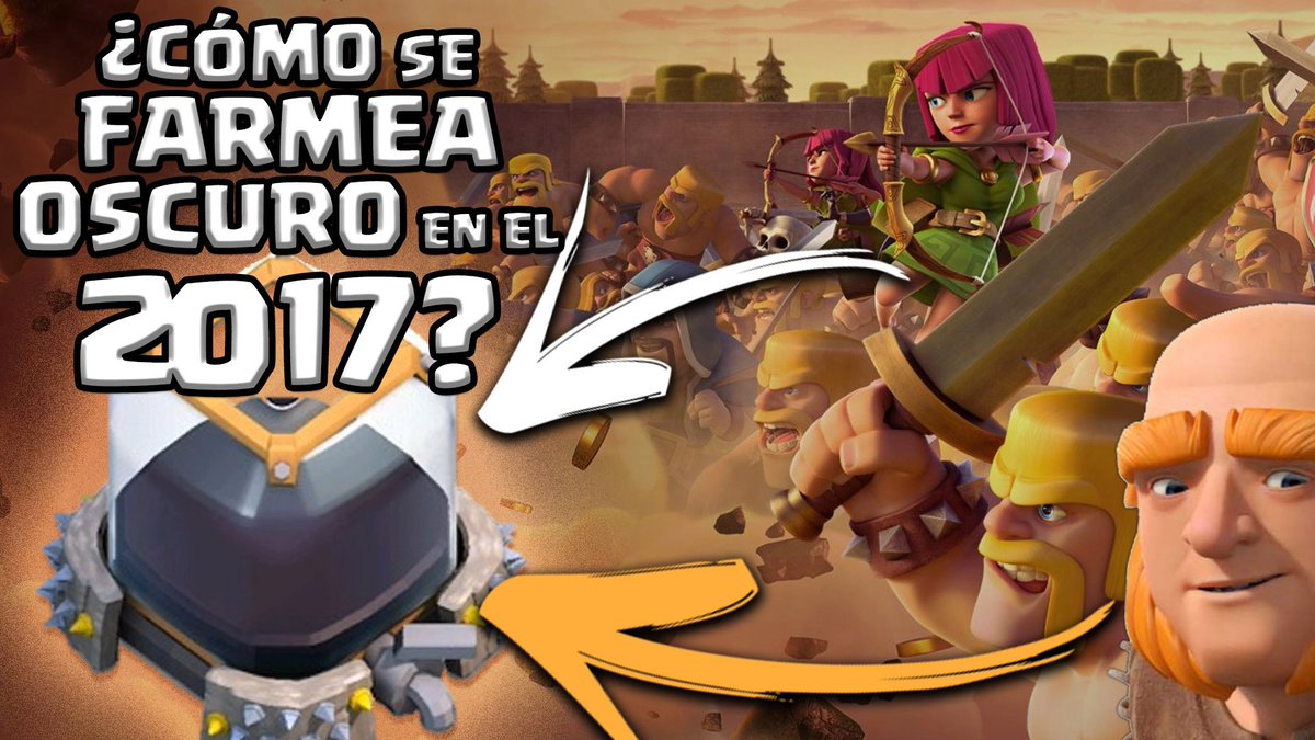 JoseanSch's tweet photo. ¿¿CÓMO ROBAR OSCURO EN EL 2017❓❓
⏫¡Así pienso llevar mis héroes a Nivel 45!⏫

🔄Primer RT de CoC este 2017??

▶️https://t.co/kZMDVHAbzY https://t.co/Zeu0s1Hhto