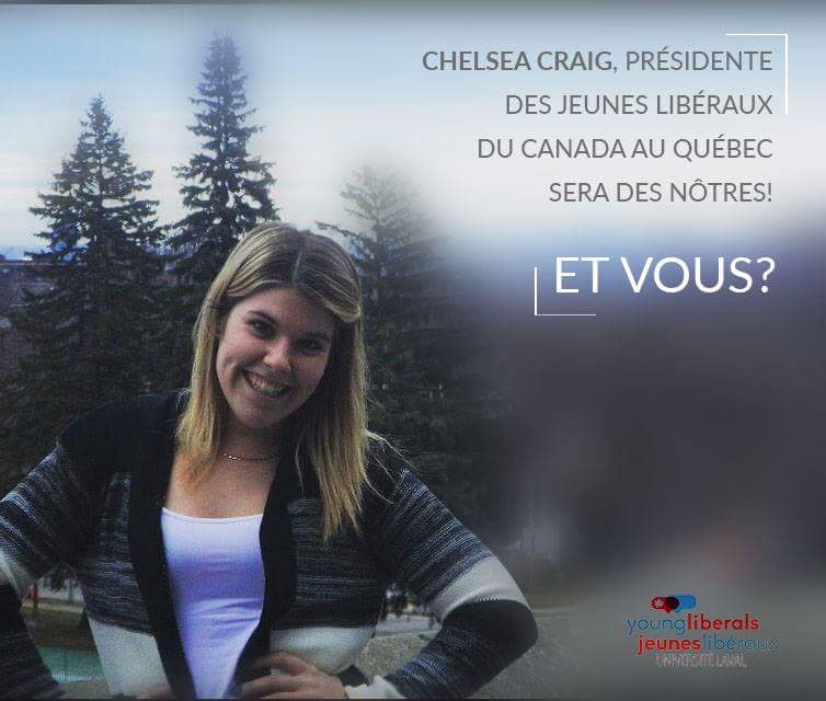 JLCULAVAL's tweet photo. On a hâte de te voir à notre #CocktailDeLaRentrée @ChelseaCraig_ ! @JLCQuebec https://t.co/GAlVNMpzGm